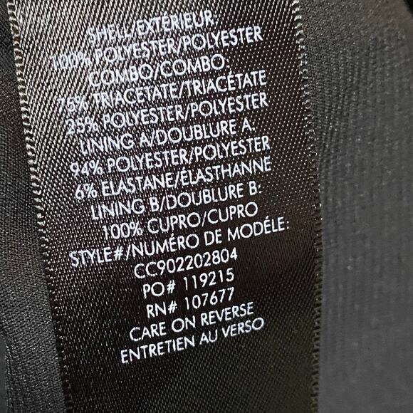 Alice + Olivia Jeri Jumpsuit Neon Striped V Neck Sleeveless Black Lime Green 0 - Picture 9 of 9